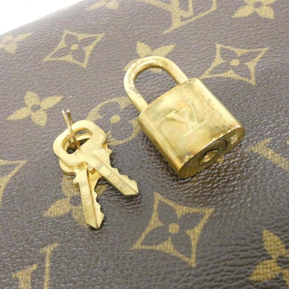 LOUIS VUITTON Brown Monogram Speedy 35 Boston Bag - Picture 3 of 8